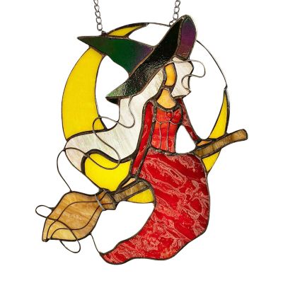 Gothic Halloween Witch Sun Catcher