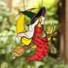Gothic Halloween Witch Sun Catcher view 3