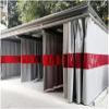 ZHFENGZHUZ Welding Screen with Red Viewing Window, Flame-Resistant Welding Curtain, Gray, 1.5 x 2.5 m view 3