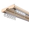 Aluminum Curtain Track, 100–400 cm, Ceiling-Mount System, Gold, 370 cm view 1