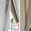 Aluminum Curtain Track, 100–400 cm, Ceiling-Mount System, Gold, 370 cm view 3