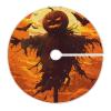 Pumpkin Head Scarecrow Halloween Christmas Tree Skirt, 90 cm Burlap Tree Mat Cover view 1
