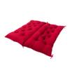 Outdoor Patio Swing Cushion with Backrest, Waterproof, Red, 120 x 100 cm view 3