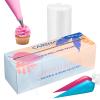Carehabi Disposable Piping Bags, 110-Pack, 47 x 23 cm view 1