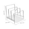 Cabilock Stainless Steel Pot Lid Holder for Countertops view 2