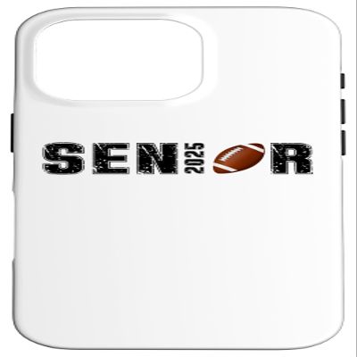 iPhone 16 Pro Case for 2025 College Football Seniors, Class of 25