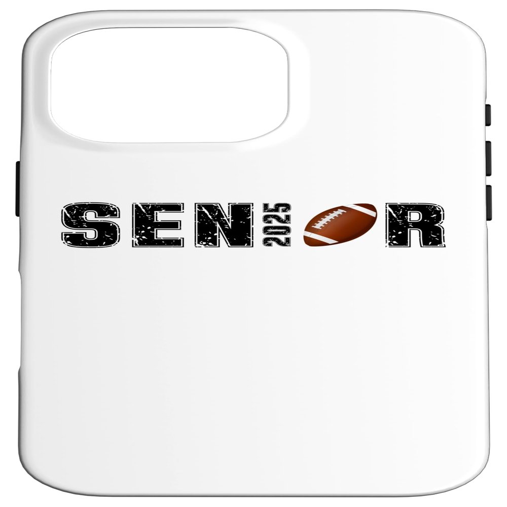 iPhone 16 Pro Case for 2025 College Football Seniors, Class of 25