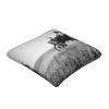 Printed Tractor Farm Pillow Cover, Square, 40 x 40 cm, Linen-Like, Decorative view 2