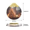 Festive Round Hanging Christmas Tree Ornament for a Magical Holiday Season view 4