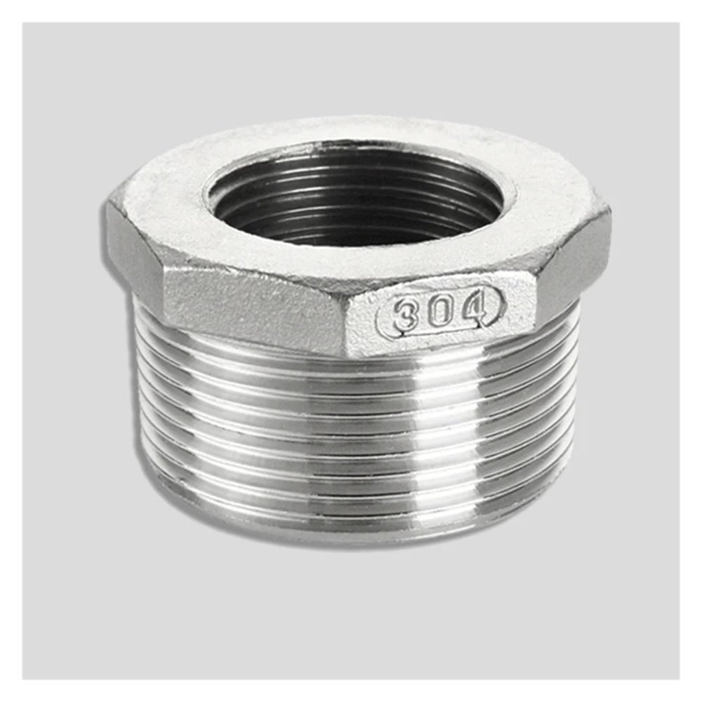 304 Stainless Steel Pipe Coupler Adapter, Male-to-Female, DN50/DN65/DN80/DN100