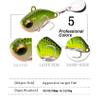 MAYANGYANG 1-Pc. Rotating Metal Vibration Fishing Lure, 6g/14g/26g, Hard Bait Jig (C with Hook, 6g/2.3cm) view 3
