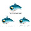 MAYANGYANG 1-Pc. Rotating Metal Vibration Fishing Lure, 6g/14g/26g, Hard Bait Jig (C with Hook, 6g/2.3cm) view 4