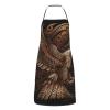 KWQDOZF Cooking Apron with Eagle Tribal Pattern view 1