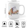 Funny Burkina Faso Cityscape Mug, Modern Architectural Design, 425 ml, White view 3