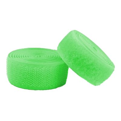 Sew-On Hook and Loop Tape, 25 mm, Fluorescent Green, 5 Yards