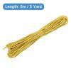 QUARKZMAN Twisted Satin Cord, 3 mm x 5 m, 3-Strand, Light Gold view 2
