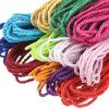 QUARKZMAN Twisted Satin Cord, 3 mm x 5 m, 3-Strand, Light Gold view 4