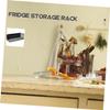 Cabilock 2-Piece Magnetic Storage Shelves, Black, Large view 3