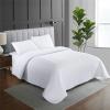 Morbuy Modern Quilted Bedspread Set with 2 Pillowcases, White, 104.0 x 89.8 in view 1