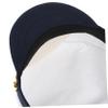 COLLBATH Adjustable White Polyester and Fabric Captain's Hat, Lightweight Comfortable Sailor Hat for Adults, Parties and Costume Parties view 4