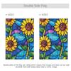 Garden Flag with Sunflower Pattern, 12 x 18 in, Double-Sided Welcome Flag view 2