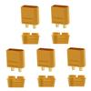 OKUMEYR 5-Pair XT90H Male/Female Plugs with Housing, High Conductivity, PA Material for Car and Quadcopter Batteries view 1