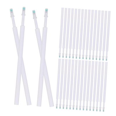 SHOWERORO 100 Black Gel Pen Refills, Smooth-Writing Replacement Refills