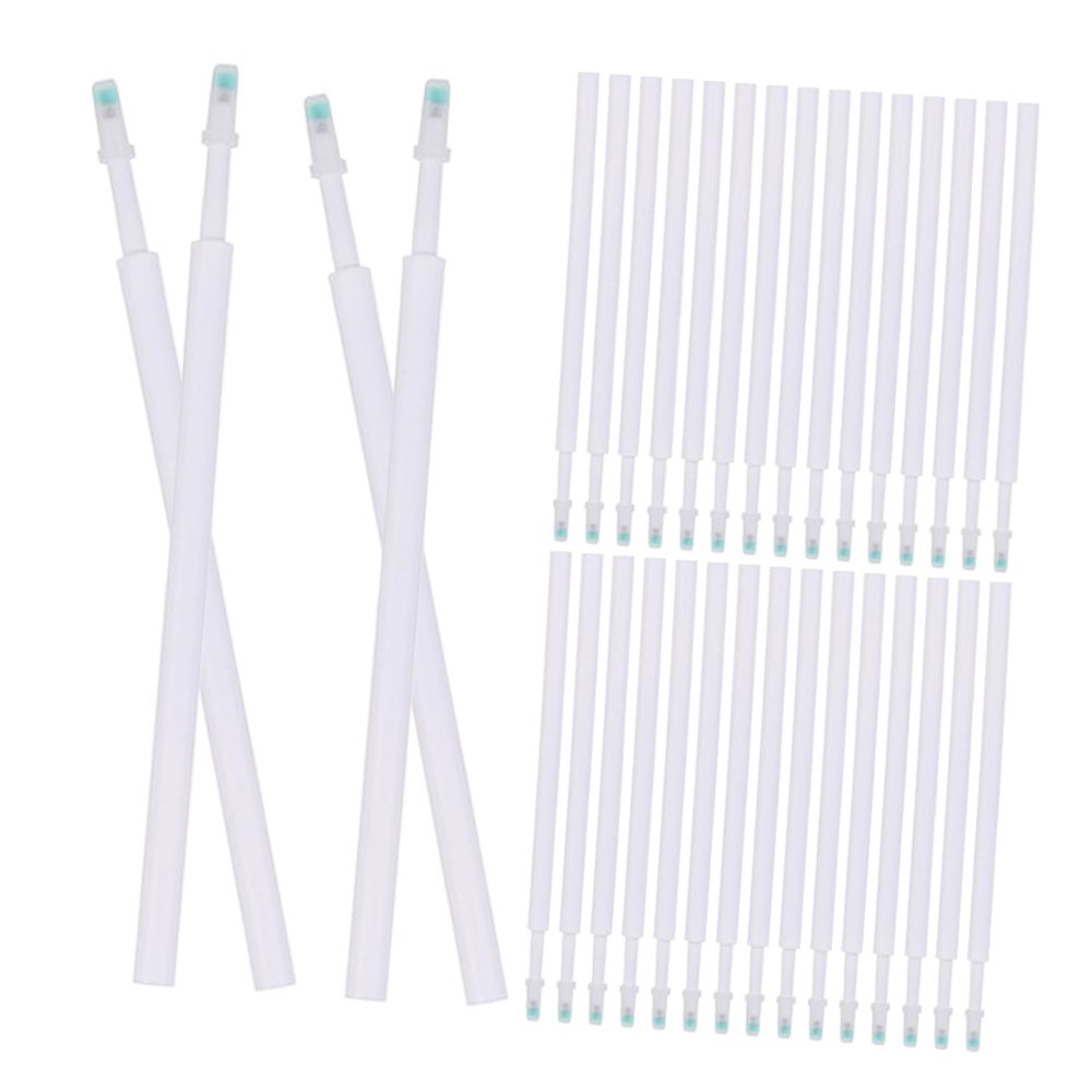 SHOWERORO 100 Black Gel Pen Refills, Smooth-Writing Replacement Refills