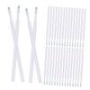 SHOWERORO 100 Black Gel Pen Refills, Smooth-Writing Replacement Refills view 1