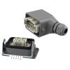 ZYNCUE Heavy-Duty 6-Pin Industrial Rectangular Connector, Side-Entry, 6-Wire view 4