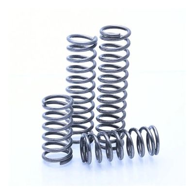 SellGood Metal Compression Springs, 5-Pack, 3 mm Wire, Black Spring Steel, Y-Type, 30–100 mm Length, 16–27 mm Outer Diameter