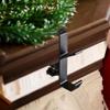LYEAA Adjustable Christmas Stocking and Garland Hangers view 3