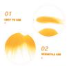 Cosplay Accessory Yellow Fiber Mustache, Reusable, 1 Set view 3