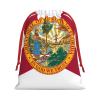 Florida Flag Reusable Gift Bags with Drawstring view 2