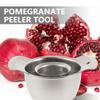 Pomegranate Deseeder Set with Stainless Steel Bowl and Wooden Mallet view 4