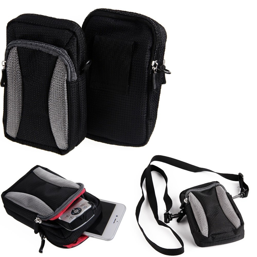 K-S-Trade Protective Holster Pouch for Vivo iQOO Z9 Lite 5G, Black