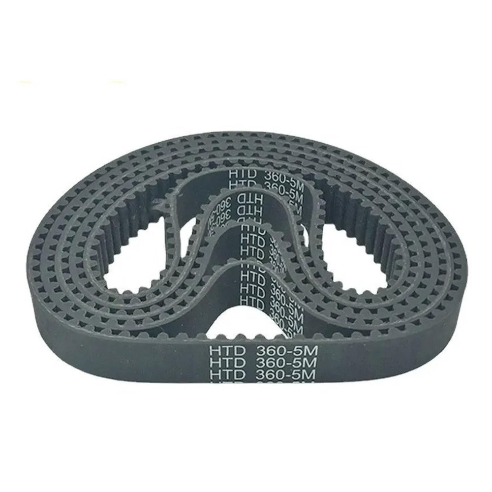 HTD5M Timing Belt, 280–340 mm Length, 10/12/15/20/25/30 mm Width, Closed-Loop, 5M-285 mm (57 Teeth), 15 mm