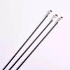 LUOKEKE Black Bicycle Spokes, 265 mm, for 27.5-Inch/700C Mountain and Road Bikes view 3