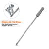 QUARKZMAN 5-Piece 3 mm Slotted Magnetic Screwdriver Bits, S2 Steel, 1/4-inch Hex Shank, 110 mm view 3