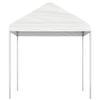 Furniture Select Gazebo with Roof, White, 13.38 x 2.28 x 2.69 m, Polyethylene view 3
