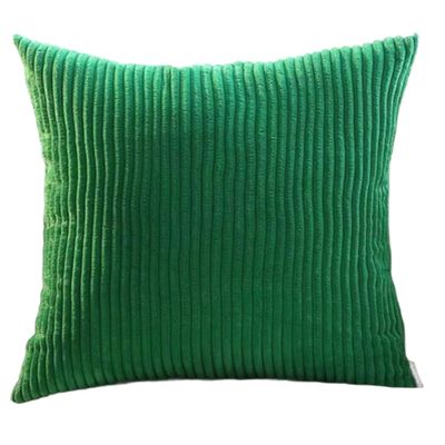 Decorative Modern Corduroy Pillow Covers, 2-Pack, 80 x 80 cm (B6)