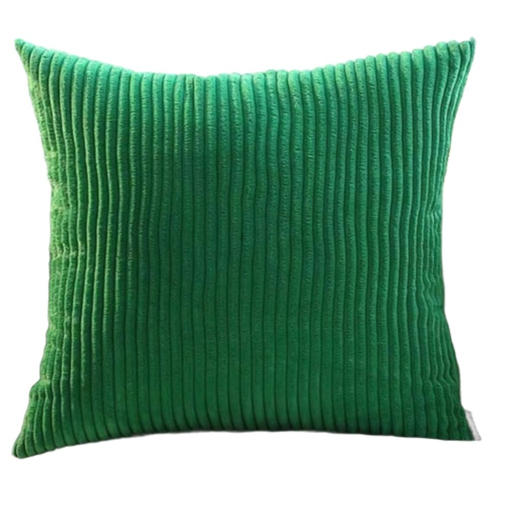 Decorative Modern Corduroy Pillow Covers, 2-Pack, 80 x 80 cm (B6)