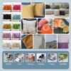 Decorative Modern Corduroy Pillow Covers, 2-Pack, 80 x 80 cm (B6) view 2