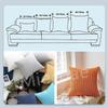 Decorative Modern Corduroy Pillow Covers, 2-Pack, 80 x 80 cm (B6) view 4