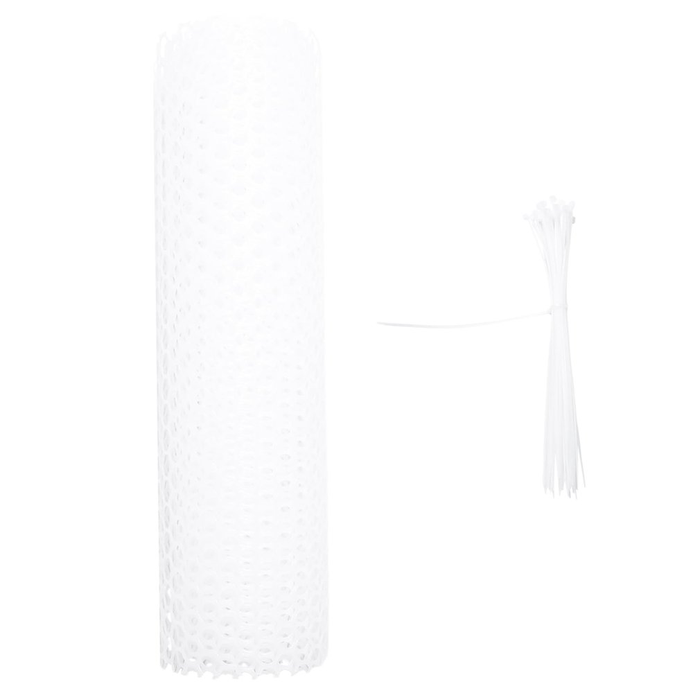 Wouueso Reusable Plastic Chicken Wire, Lightweight, Durable, Hexagonal, for DIY Home Garden Projects