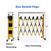 Retractable Traffic Barrier, H120 cm × L600 cm (19.6 ft) view 2