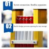 Retractable Traffic Barrier, H120 cm × L600 cm (19.6 ft) view 3