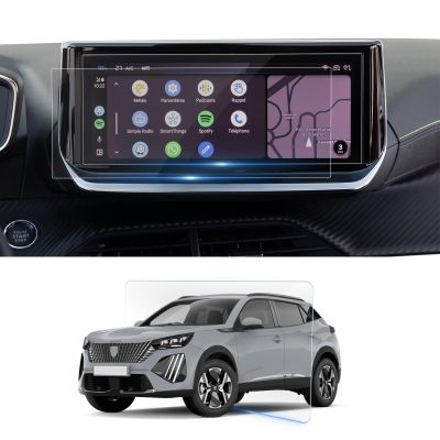 BSTW Screen Protector Compatible with 2024/2025 Peugeot 208, E-208, 2008 and E-2008, 10-Inch Center Touchscreen, Nano, 6H Scratch-Resistant, 2-Pack
