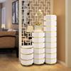 360° Rotating Metal Shoe Cabinet, 3-Tier, 35 cm view 2