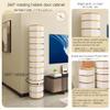 360° Rotating Metal Shoe Cabinet, 3-Tier, 35 cm view 4